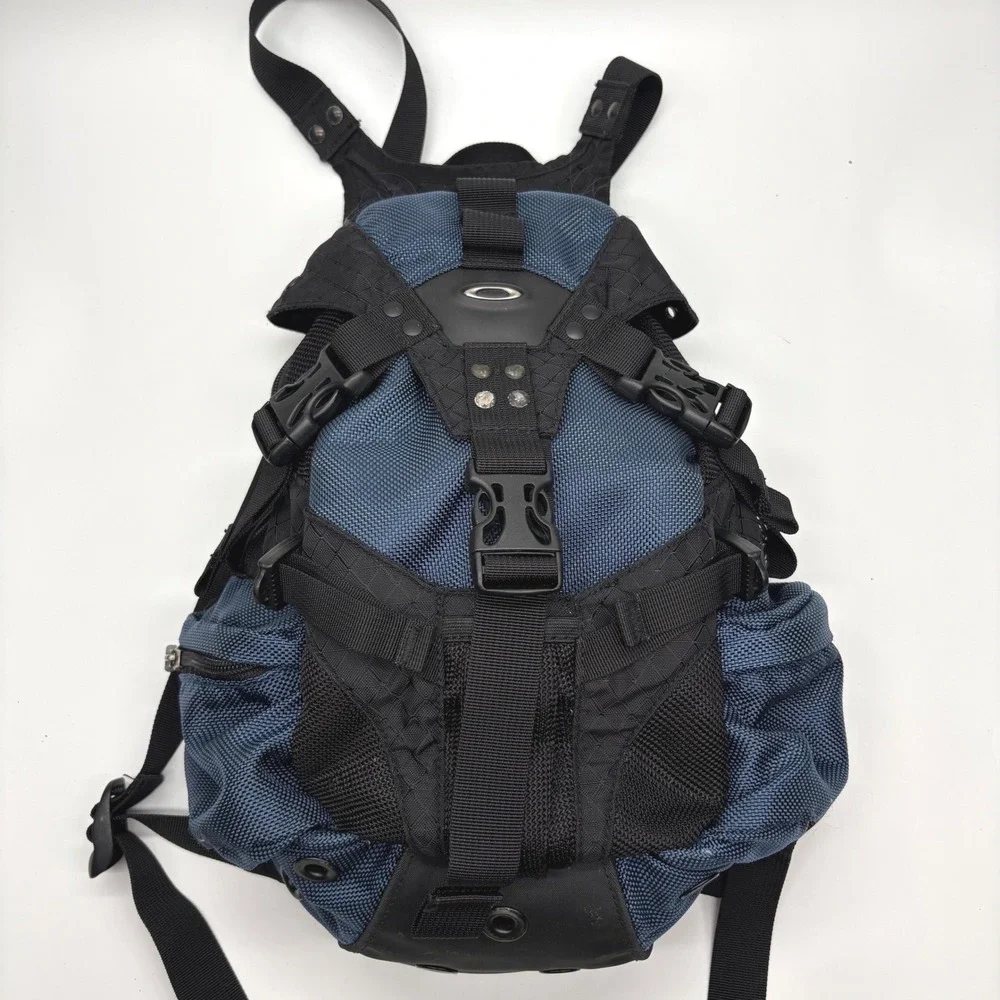 Oakley Vintage Icon Mini Tactical Bag Blue Black Streetwear Backpack